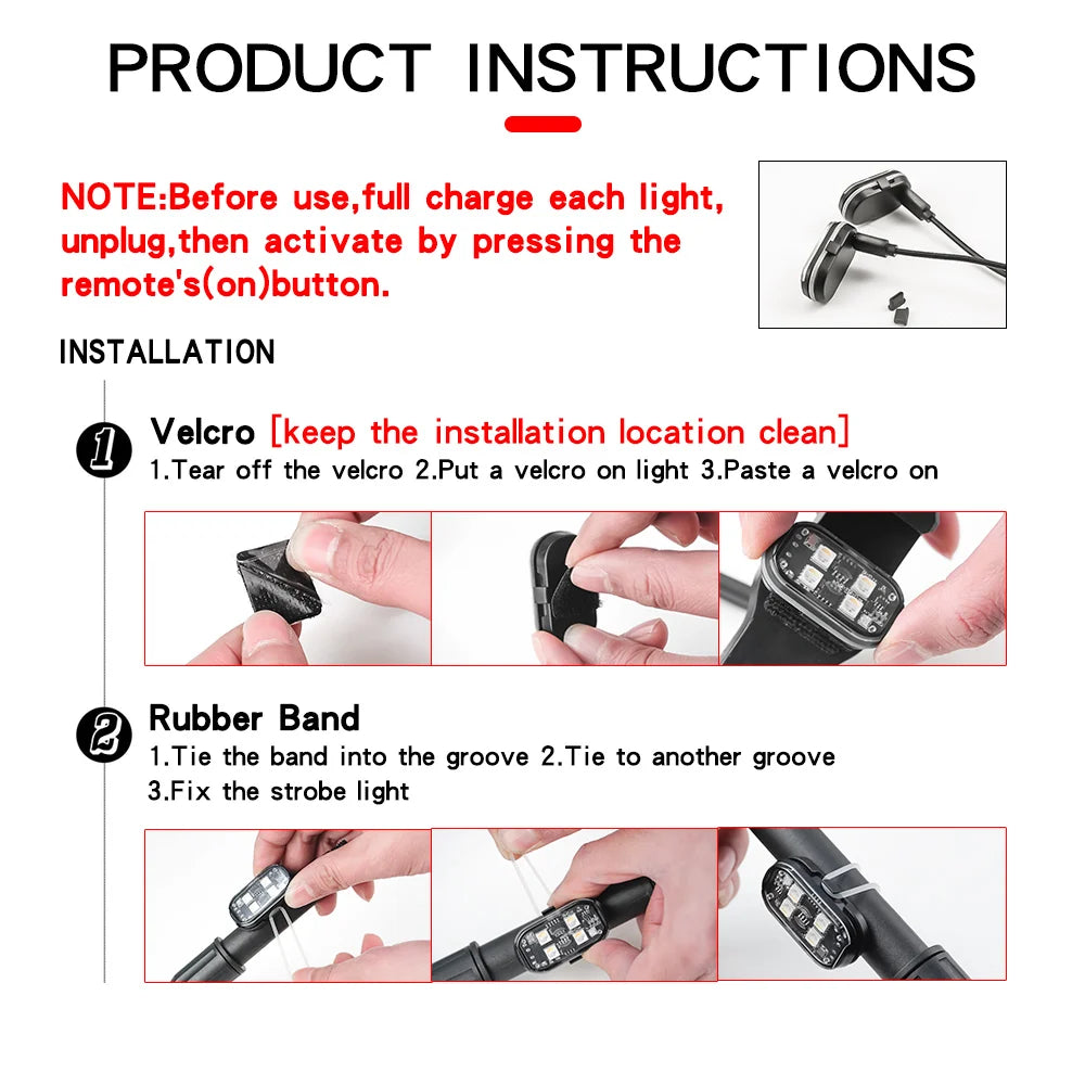 Vibrant Wireless LED Strobe Lights™